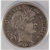 Image 2 : 1901-S BARBER DIME, PCGS VF-35 ( SURE LOOKS XF ) RARE!