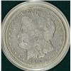 Image 2 : A CIRCULATED 1878 MORGAN SILVER DOLLAR IN CAPSULE  AND PRESENTATION CARD/BOX