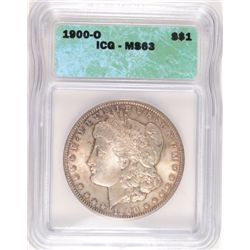 1900-O MORGAN DOLLAR ICG MS63