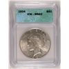 Image 1 : 1934 PEACE DOLLAR ICG MS62