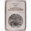 Image 1 : 1999 SILVER AMERICAN EAGLE NGC MS69