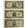 Image 2 : U.S. CURRENCY LOT: 4 $1.00 SILVER CERTS , 4 $2.00 AND 6 $5.00 RED SEAL NOTES
