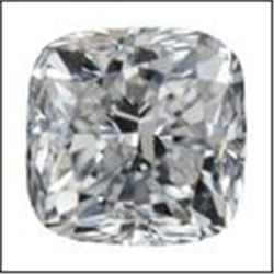 Cushion 0.80 Carat Brilliant Diamond E IF