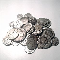 90% Silver Mixed Cull Condition 100 Ounces