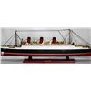 Image 1 : COLLECTORS EDITION HANDMADE RMS QUEENMARY SHIP MODEL
