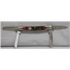 Image 2 : COLLECTORS EDITION 3.5" CLOSED GENUINE JIG BONE HANDLE