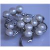 Image 1 : WHITE PEARL AND CZ BROOCH