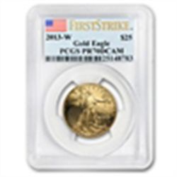 1/2 oz Proof Gold American Eagle PR-70 PCGS - First Str