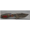 Image 2 : COLLECTORS EDITION 7.25" COLOR WOOD HANDLE SKINNER KNIF
