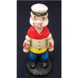 15205 - CAST IRON POPEYE DIME BANK