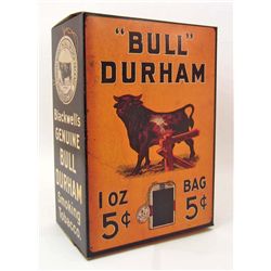 14646 - BULL DURHAM TOBACCO ADVERTISING FOLD UP BOX