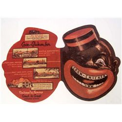 14673 -  BLACK AMERICANA COON-CHICKEN INN MENU