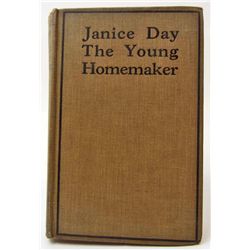 15161 - 1919 " JANICE DAY THE YOUNG HOMEMAKER" HARDCOVER BOOK