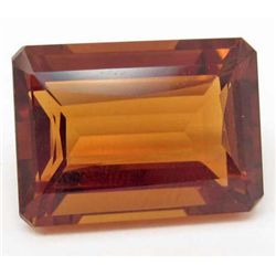 14891 - 26.04 CT GOLDEN ORANGE BRAZIL CITRINE GEMSTONE