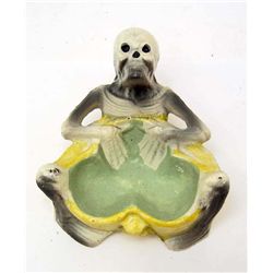 15176 - CAST IRON SKULL CHANGE DISH