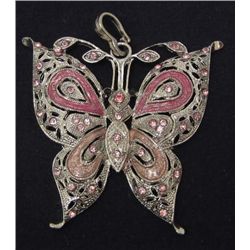 14761 -  BUTTERFLY RHINESTONE PENDANT
