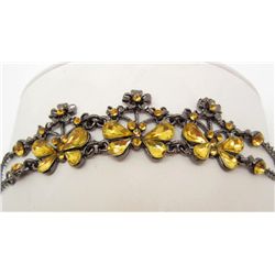 14767 -  BUTTERFLY RHINESTONE BRACELET