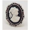 Image 1 : 15145 - EMBOSSED CAMEO ADJUSTABLE RING