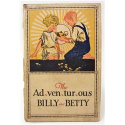 15160 -  "THE AD~VEN~TUR~OUS BILLY AND BETTY" HARDCOVER BOOK