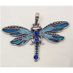 14773 -  DRAGONFLY RHINESTONE PENDANT