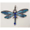 Image 1 : 14773 -  DRAGONFLY RHINESTONE PENDANT