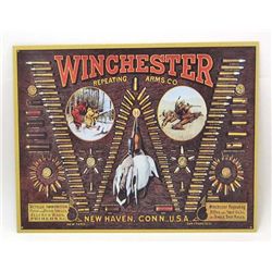 14843 -  METAL WINCHESTER SIGN APPROX. 12 1/2" X 16"