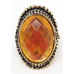 15048 - COPPER BROWN TAWERS RING - SIZE 5.5