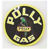 Image 1 : 15221 - POLLY GAS ROUND TIN SIGN