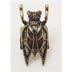 6972 - BRONZE BUG RING