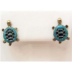 6977 - PAIR OF TURTLES EARRINGS