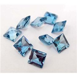 7603 - LOT OF 4.68 CTS BLUE TOPAZ