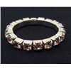 Image 1 : 7680 - SILVER PLATED CRYSTAL RING
