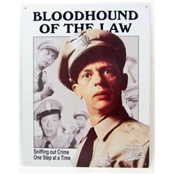 7717 - THE ANDY GRIFFITH SHOW METAL SIGN