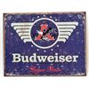 Image 1 : 7761 - BUDWEISER METAL SIGN