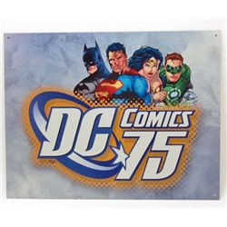7741 - DC COMICS 75 METAL SIGN