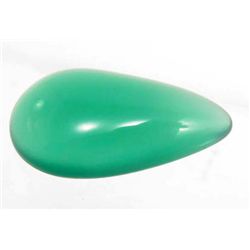 6408 - 11.28 CT. GREEN BOTSWANA AGATE