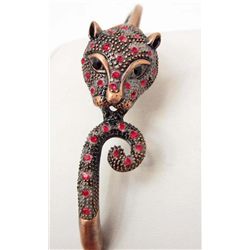 7545 - JAGUAR RHINESTONE BRACELET