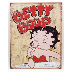 7824 - BETTY BOOP FUNNY METAL SIGN
