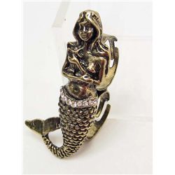 7009 - PUNK MERMAID 2 FINGER RING