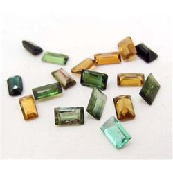 7627 - LOT OF 4.35 CTS MULTI-COLOR TOURMALINE