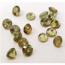7619 - LOT OF 2.76 CTS GREEN DEMANTOID GARNET