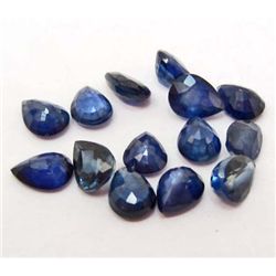 7626 - LOT OF 4.97 CTS BLUE SAPPHIRE