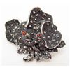 Image 1 : 7548 - ELEPHANT RHINESTONE RING