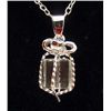 Image 1 : 7409 - GIFT BOX PENDANT W/CHAIN