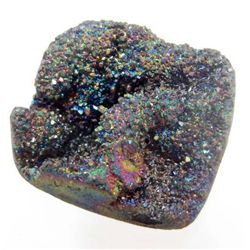 6700 - 27.10 CT DRUZY TITANIUM CABOCHON GEMSTONE