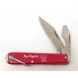 6915 - NOVELTY CUTLERY ROY ROGERS KNIFE APPROX. 3"