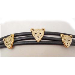 7208 - LEOPARD HEAD BRACELET