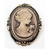 Image 1 : 7195 - CAMEO BROOCH