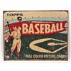 Image 1 : 7770 - TOPPS BASEBALL METAL SIGN