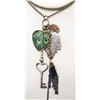 Image 1 : 7394 - MULTI-CHARM NECKLACE